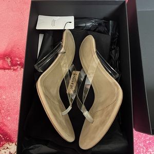 Yeezy Season 8 clear heels NWT